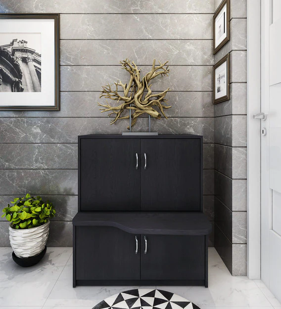wooden shoe racks